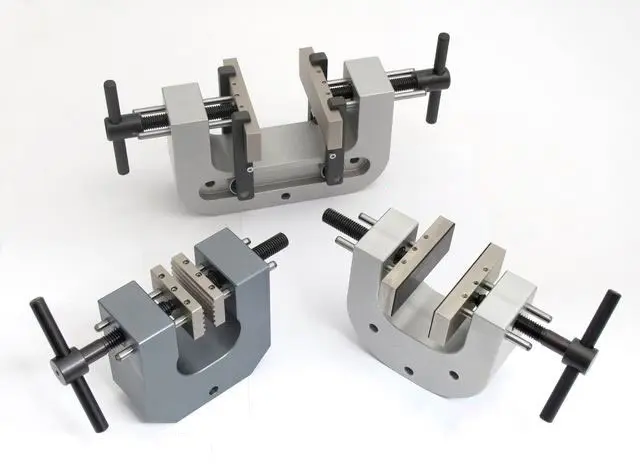 Manual vise grips from left to right: GV-5T, GV-5T-S100, and GV-5T-S50