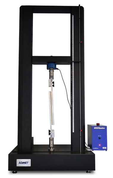 Specialized shear fixture on an eXpert 2600 for ASTM D5961