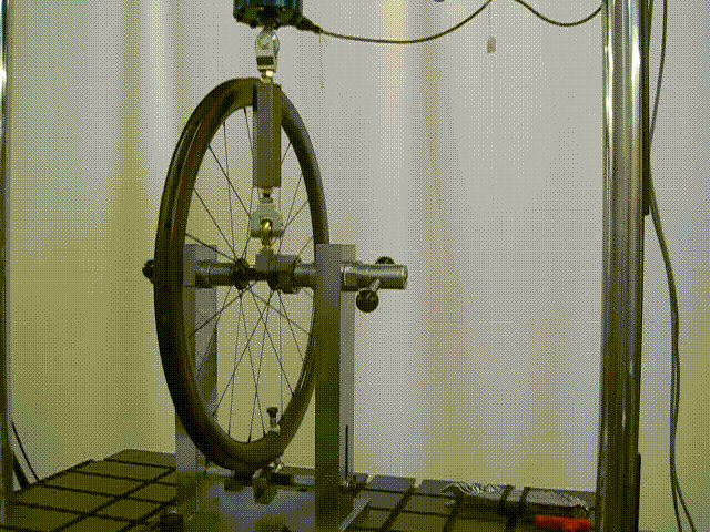 WheelBodyFatigueLoop Fatigue testing on a bicycle wheel