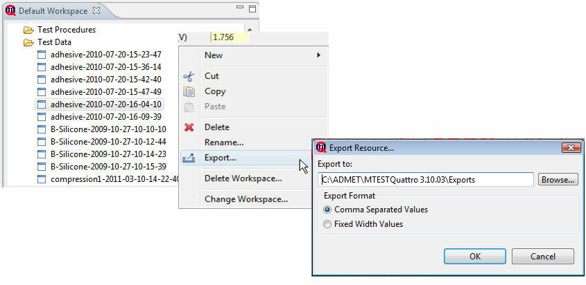 materials testing software