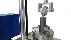 Shoulder implant fatigue test fixture