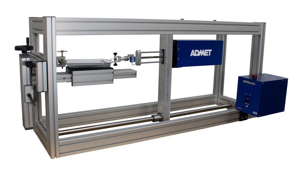 Custom peel testing system for packaging testing
