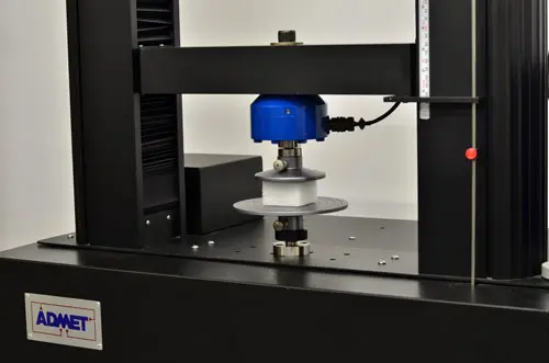 astm-c365-sandwich-core-compression-testing-pic1 Compression Platens are required for ASTM C365 testing