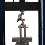 Axial-torsion test on a pig shoulder