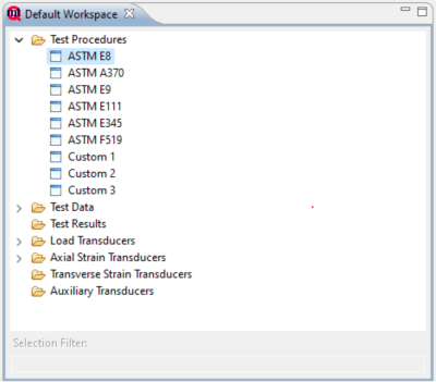 mtestquattro software test procedure tab